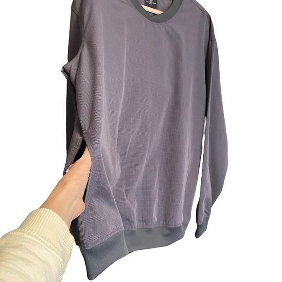 DOCKERS Golf Checkered Pullover Windbreaker-Size XL-Rain Lining - Picture 4 of 11